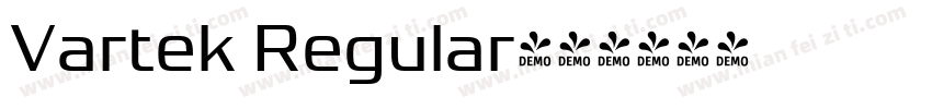 Vartek Regular字体转换